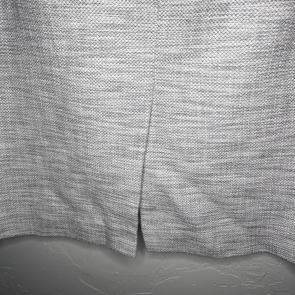 Banana Republic Pale Gray Herringbone Pencil Straight Skirt Women’s Size 10 - Picture 5 of 7